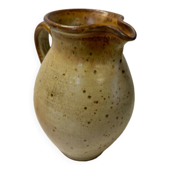 Stoneware pitcher