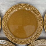 Set of 12 Pagnossin earthenware plates