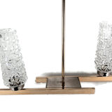 Chandelier mid century modern geometric shape 1 meter long