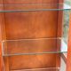 Vintage Louis Philippe solid wood display cabinet 180