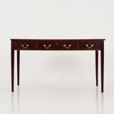 Mahogany desk scandinavian design of the 70s