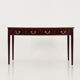 Mahogany desk scandinavian design of the 70s
