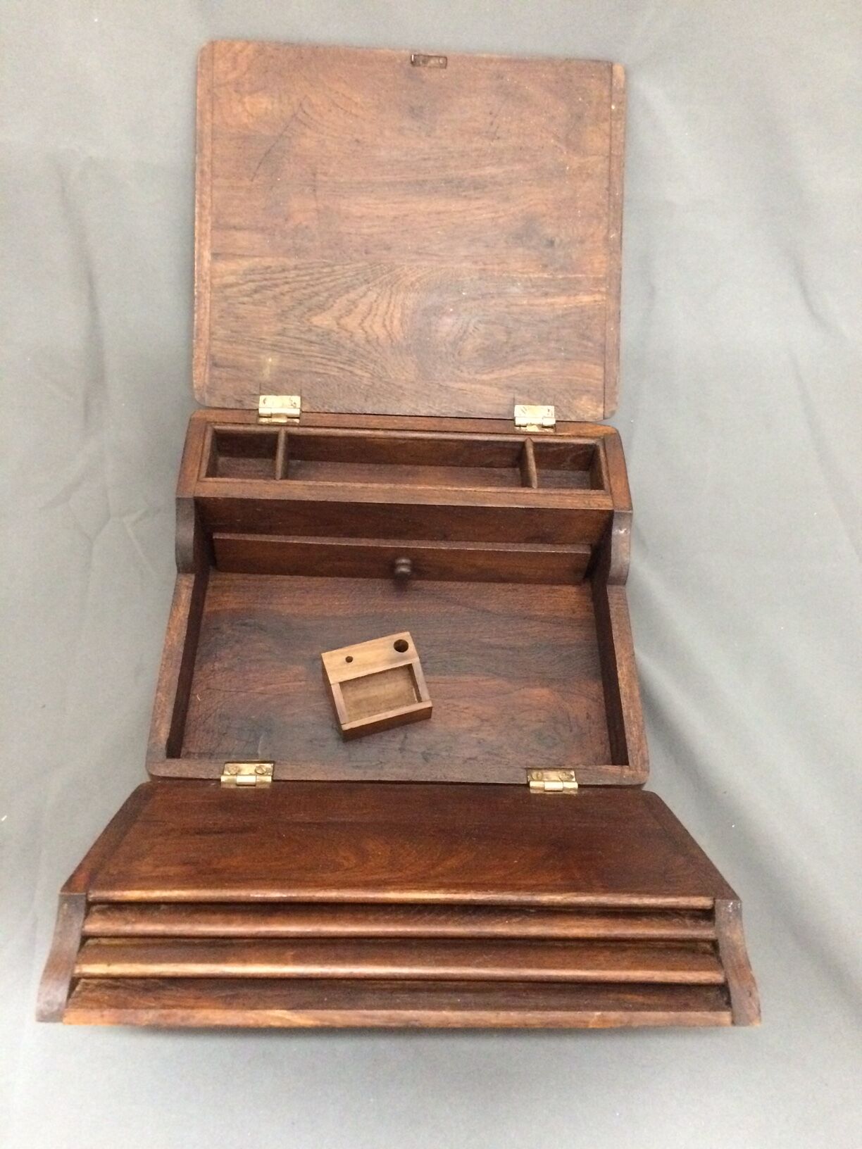 Old travel writing box
