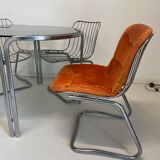 Rinaldi Gastone chairs in chrome
