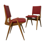 Maurice Pre pair of elm chairs