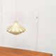 Modern mid-century Cocoon pendant lamp by Friedel Wauer for Goldkant Leuchten, 1960s.