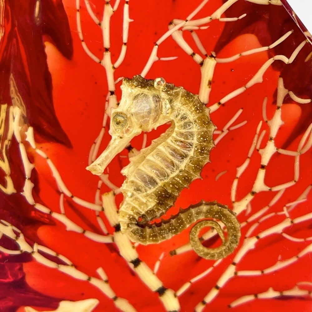 Clipboard inclusion vintage marine resin