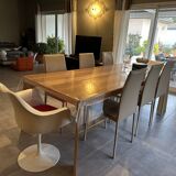 Dining table and chairs Roche Bobois