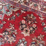 Handmade vintage Persian Malayer rug 127cm x 193cm, 1950s