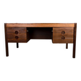 Large Danish Rosewood Executive Desk by Christian Linneberg 1960