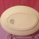 Two oval dishes Boulenger Choisy le Roi Derby Terre de fer
