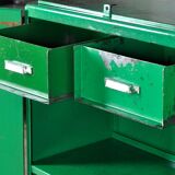 Industrial Iron Cabinet, 1960s