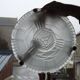 Art Deco Artistar France White Platform Ceiling Light Abstract Design 529