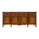 Grand buffet in a row, antique carved wooden – Louis XV style