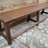 Ancien banc en teck birman