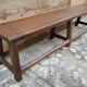 Old Burmese teak bench