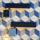 Pair of 1950-60 wall lights