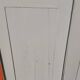 Pair of 19th-century cupboard doors and frame, woodwork