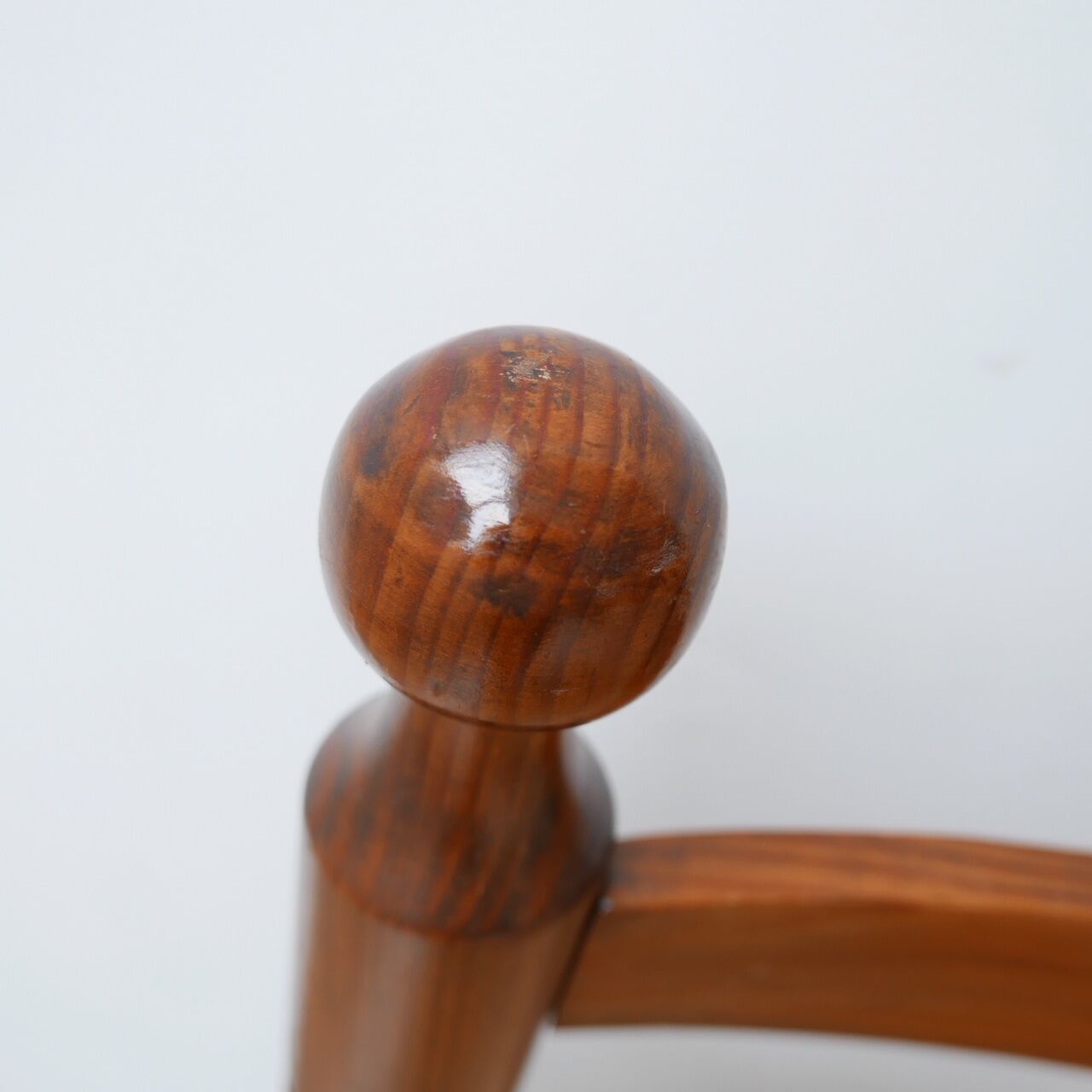 Set of six french mid-century dining chairs