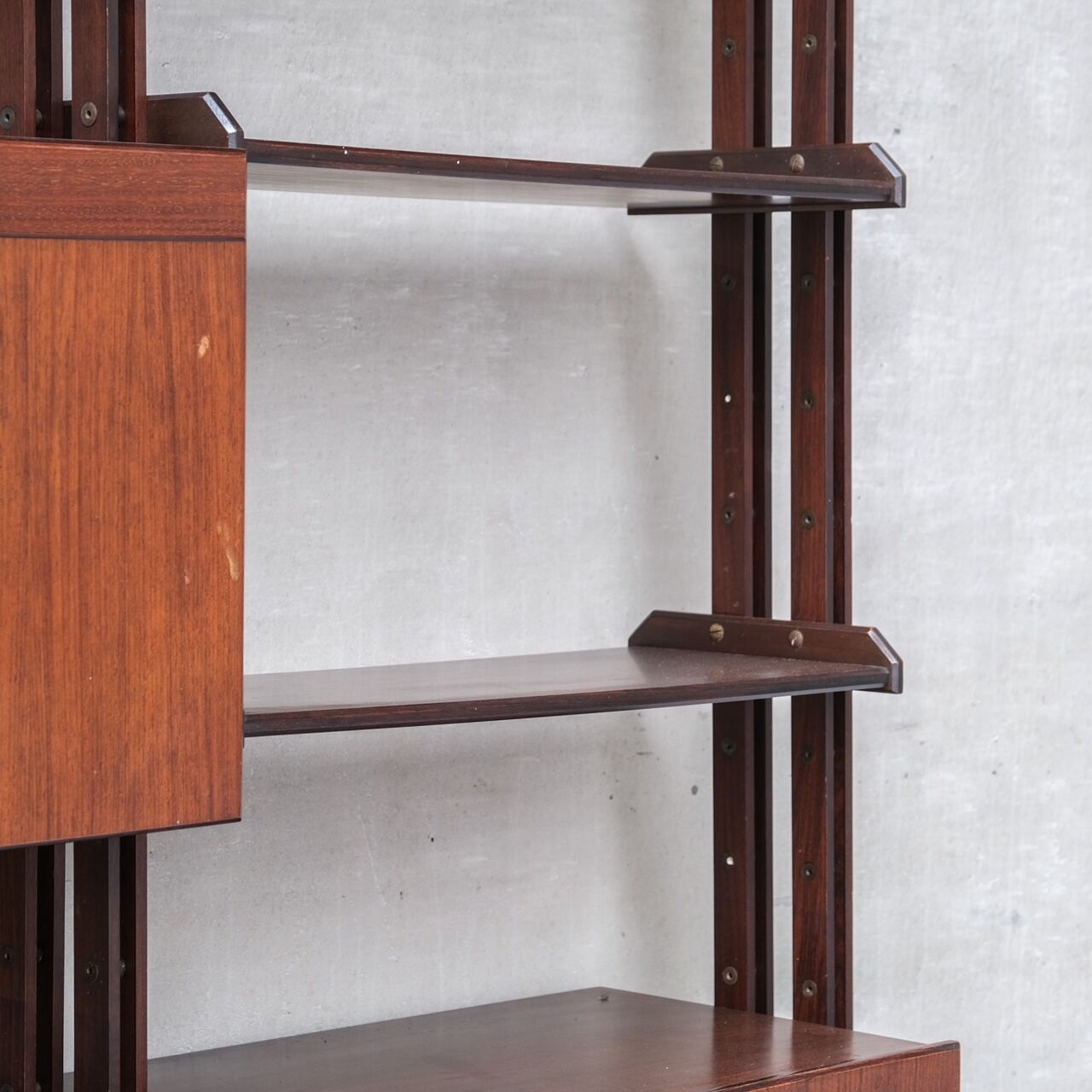 Italian Mid-Century Large Shelving Display