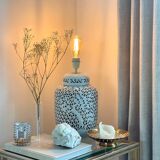 Porcelain lamp base 1950