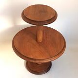 Walnut display 1930s Height 57.5 cm