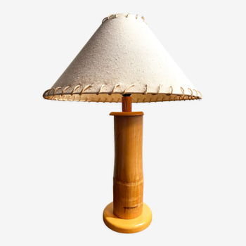 Lampe tarogo en bambou