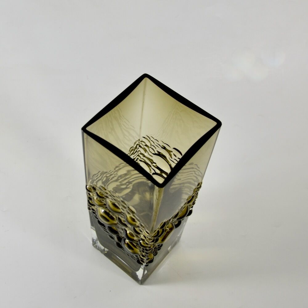 Modernist glass vase