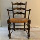 Provençal straw chair