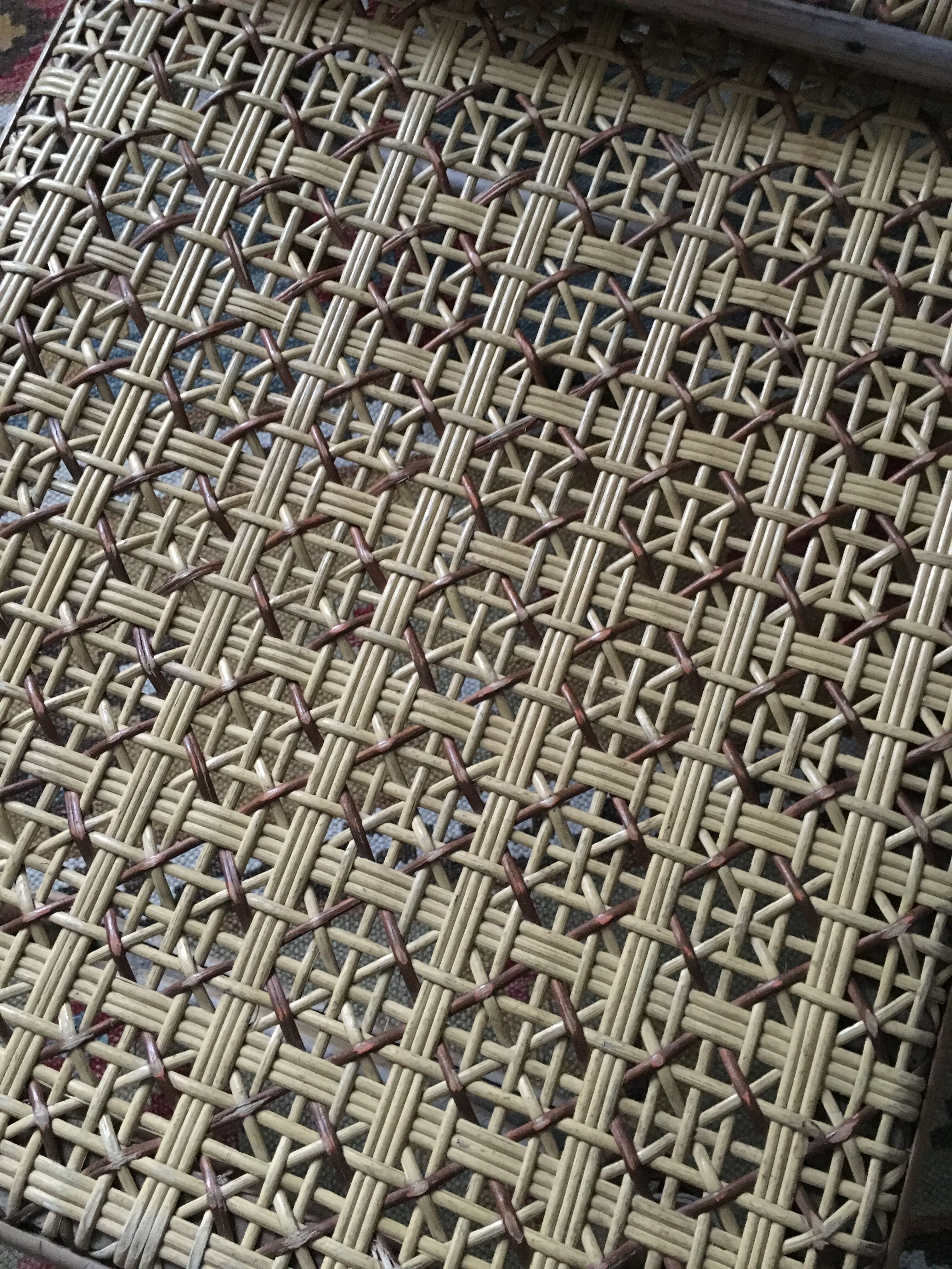 1920/1930 braided rattan Lounge Chair