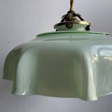 Vintage opaline pendant light