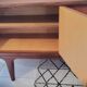 Scandinavian enfilade design in teak from the late 1960s.
