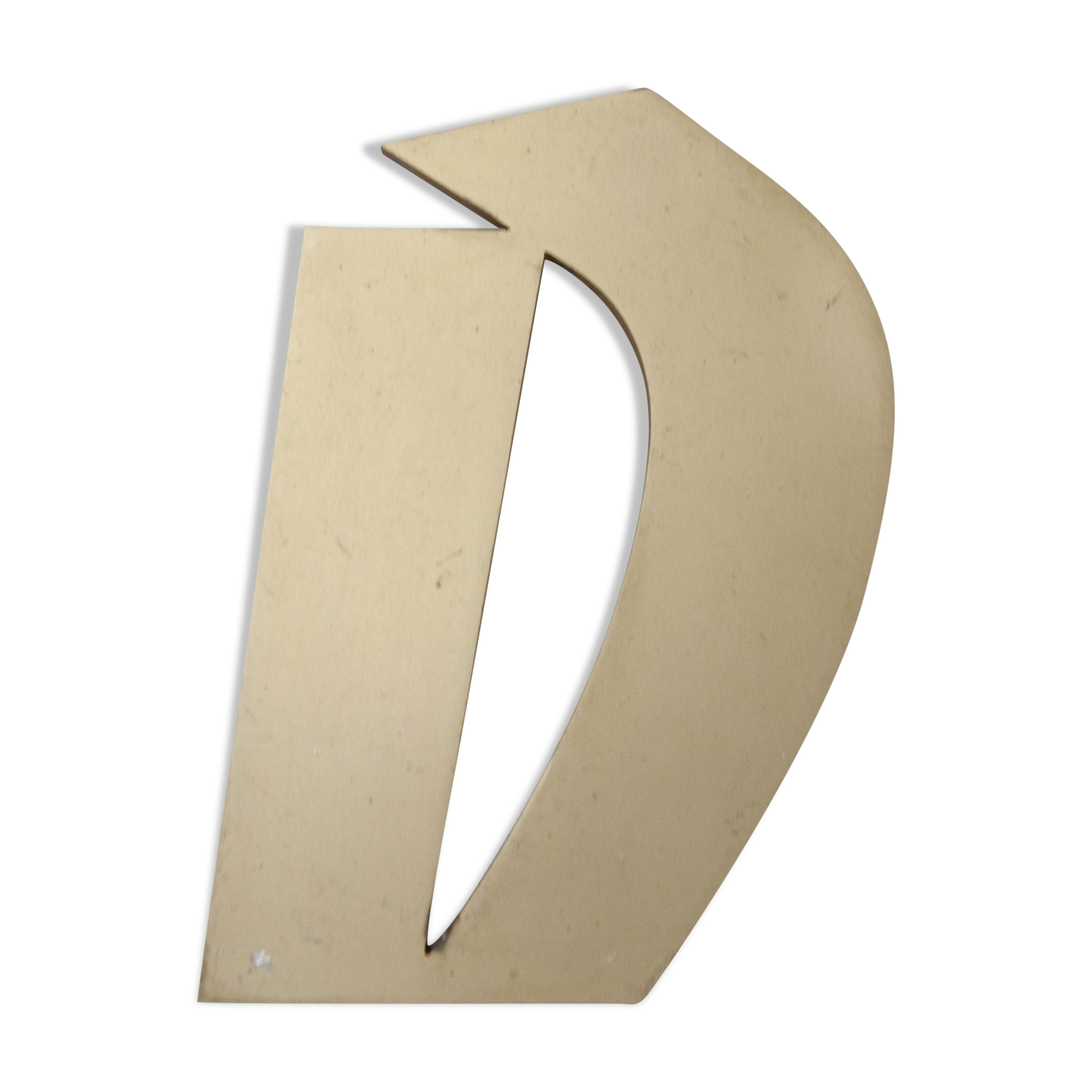 Sign letter d 60