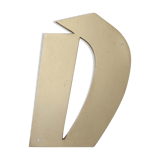 Sign letter d 60
