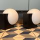 Pair of space age Amilux wall lights