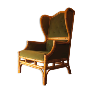 Fauteuil aile en bambou