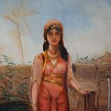 Painting «Femme au puits»