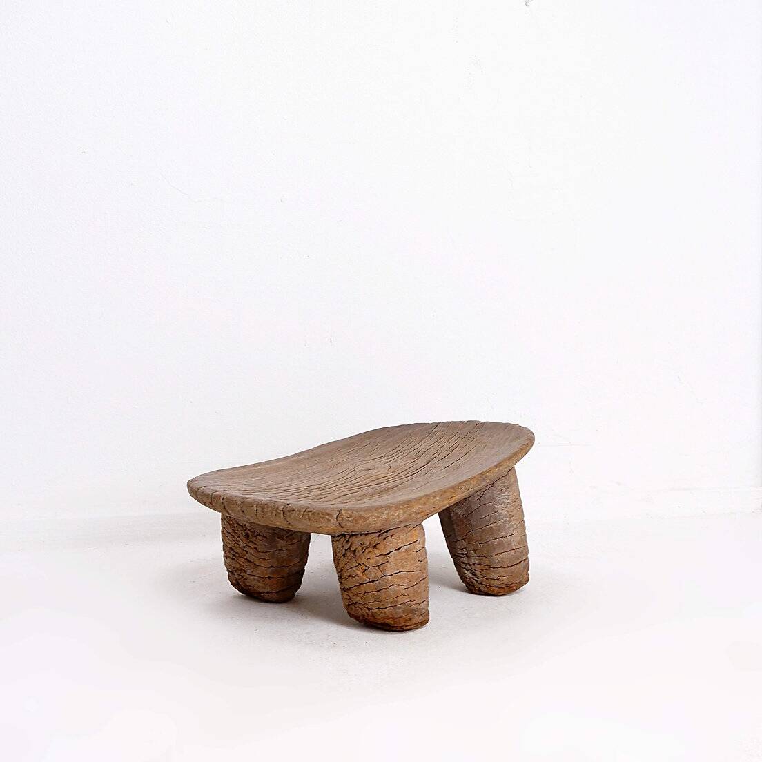 African "Senufo" Stool Hand Carved - Ivory Coast