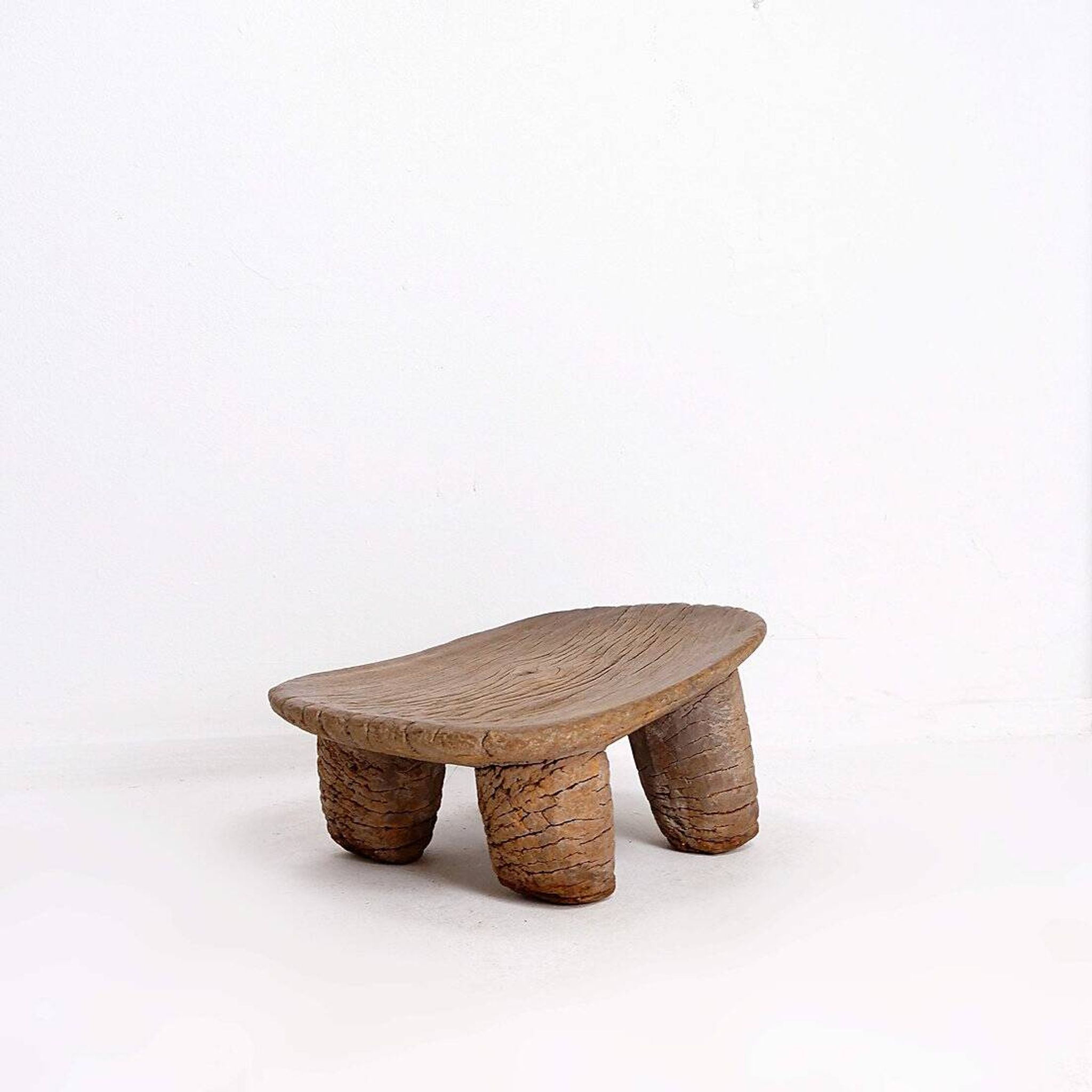 African "Senufo" Stool Hand Carved - Ivory Coast