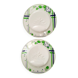 Assiettes à asperges Digoin