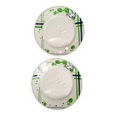 Digoin asparagus plates