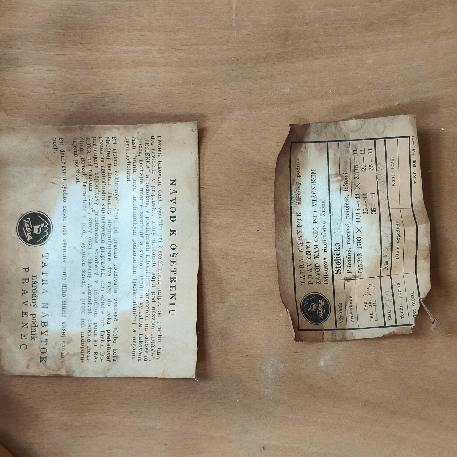 Set of 4 chairs by Antonin Suman for Tatra Nabytok Pravenec Year 60