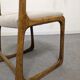 Série de 4 chaises traineau Baumann des années 60/70