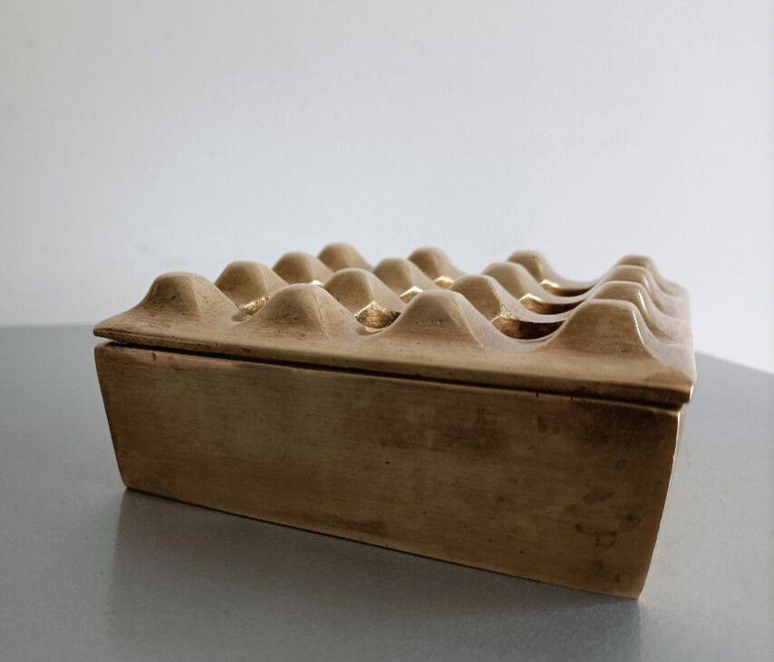 Ashtray ultima brass year 70