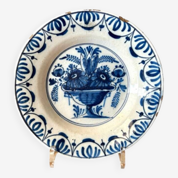 Assiette en faïence de Delft | 18e siècle, Céramique hollandaise