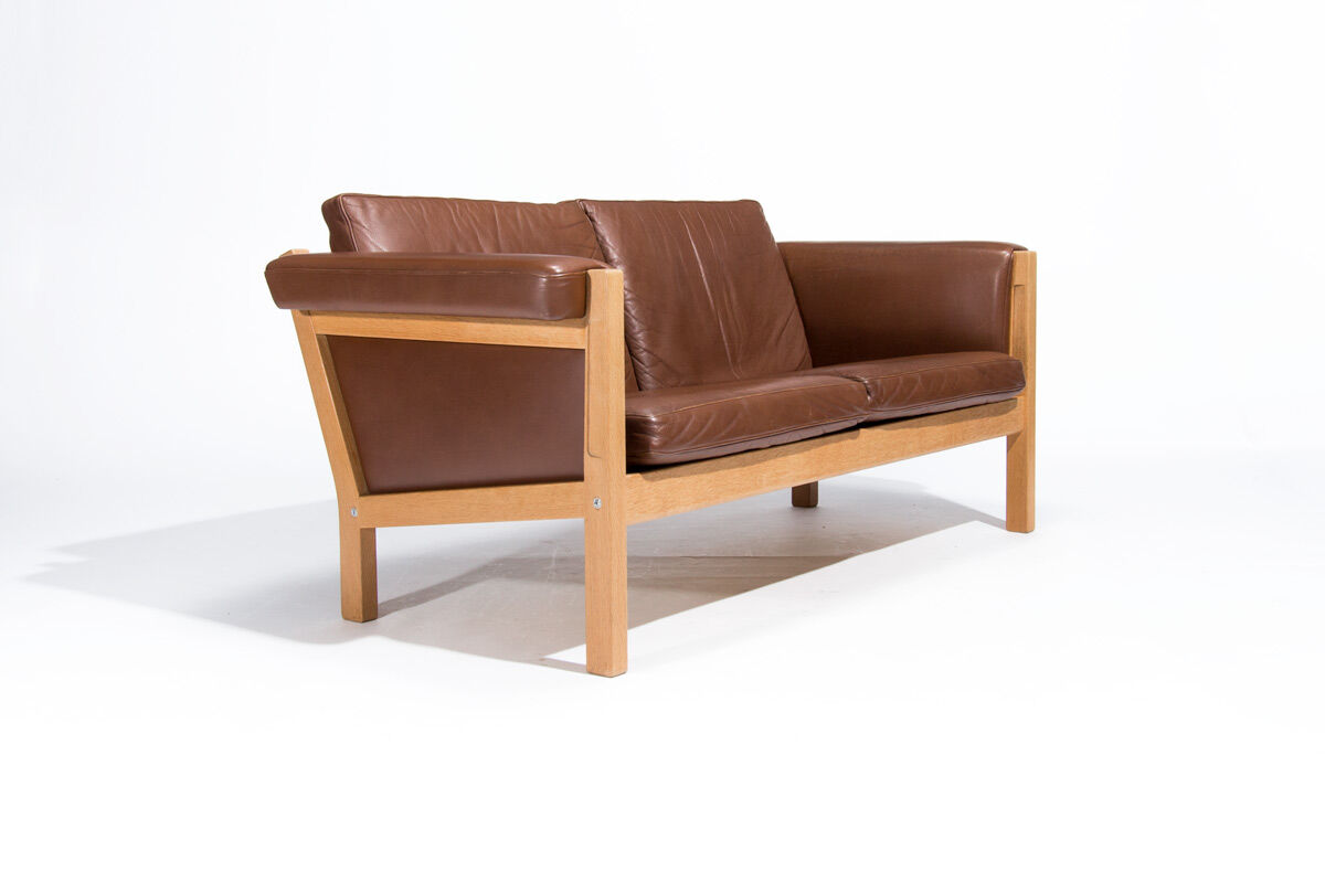 Canapé 2 places Hans Wegner par Getema, Danois des années 1960