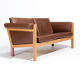 Canapé 2 places Hans Wegner par Getema, Danois des années 1960