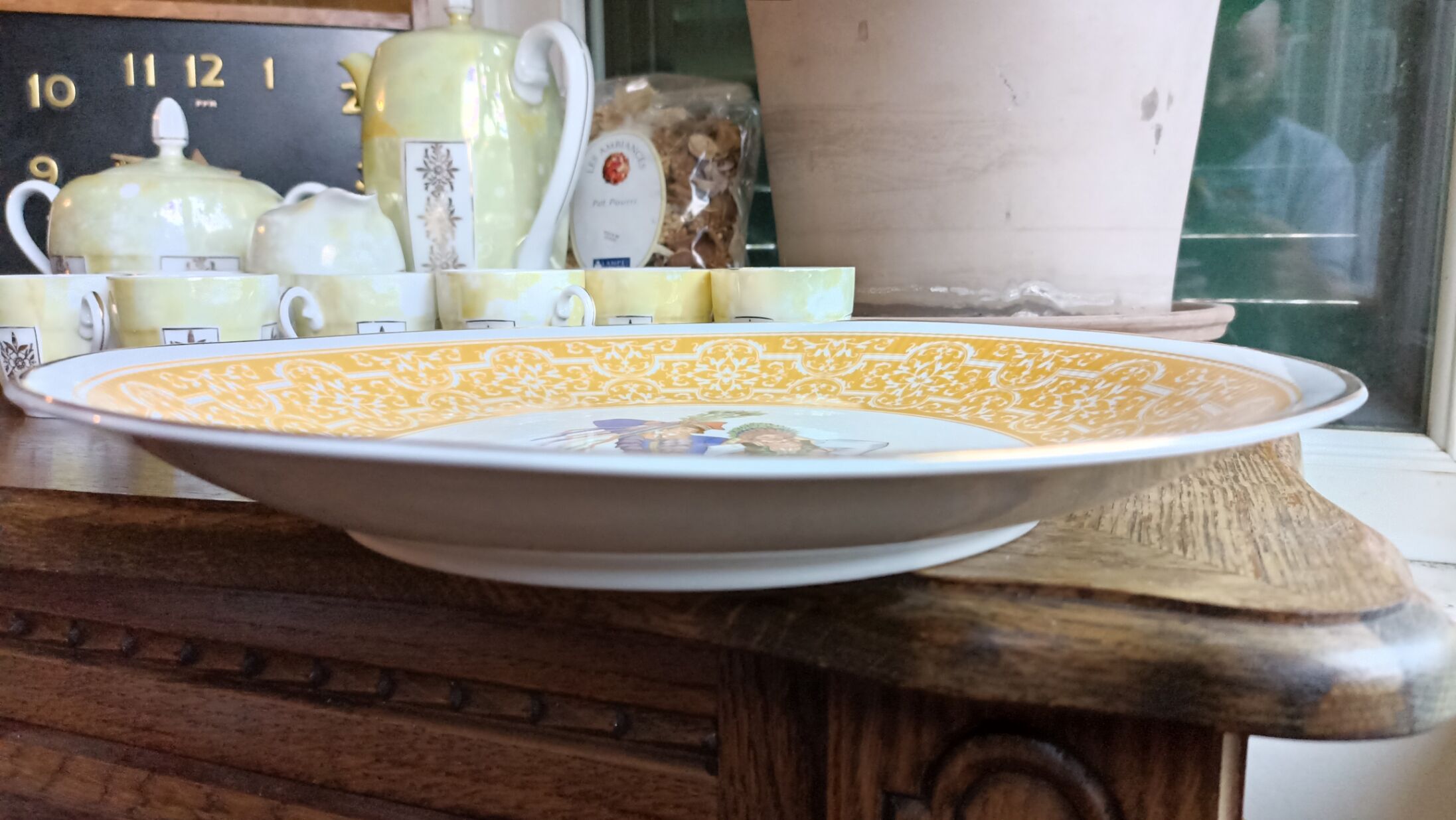 Wałbrzych porcelain serving dish - Dance