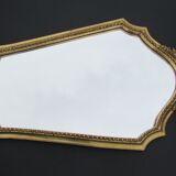 Louis XVI style gold mirror plaster