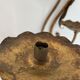 Pairs of sconces with 3 brass fires early XXth